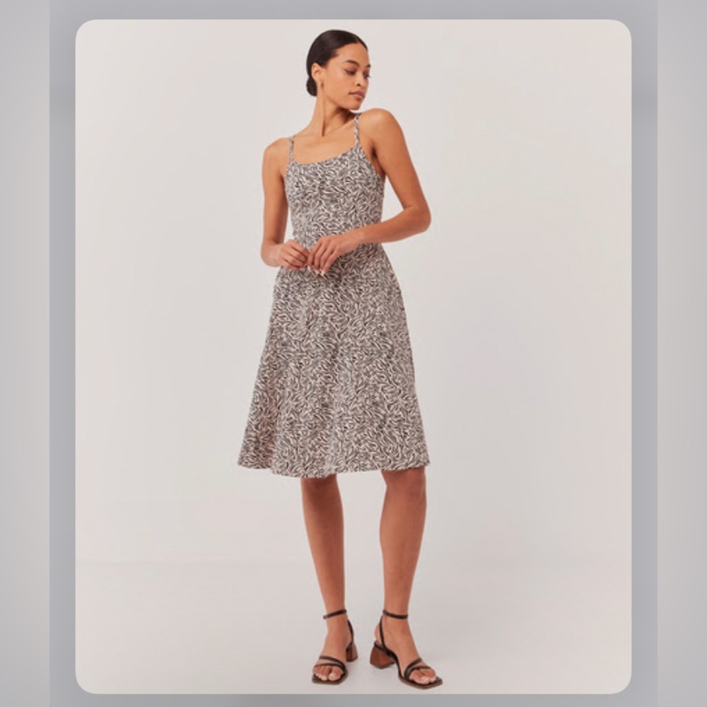 Pact - Fit & Flare Midi Dress - Medium NWT